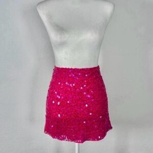 2000s Charlotte Russe Sequined mini skirt